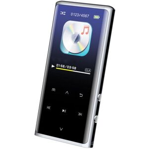 shopnbutik M27 1.8 Inch Bluetooth MP3/MP4 Music Player E-Book Recorder, Size: 4GB(Black)