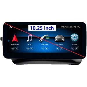 SupplySwap Bil Touch Screen Radio, Android 12 Kompatibilitet, Carplay Skærm, 1025-4G-64G QC 45