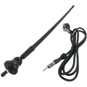 MediaTronixs REPLACEMENT WATERPROOF CAR RADIO RUBBER ANTENNA AERIAL WITH CABLE