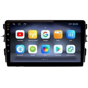 SupplySwap Android Auto Radio, AI stemmestyring, Carplay kompatibilitet, 4G-WIFI 4GB-64GB