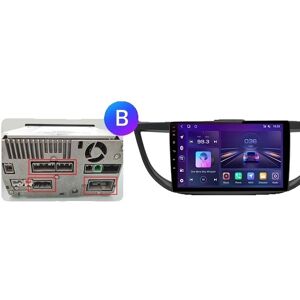 SupplySwap CarPlay Android Auto Radio, Trådløs Forbindelse, AI Stemme Kontrol, V1 Pro (2GB 32GB) A