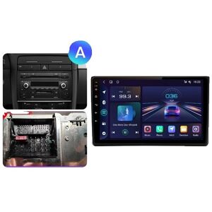 SupplySwap CarPlay Android Auto Radio, Trådløs Forbindelse, AI Stemme Kontrol, V1C (1GB 32GB)B