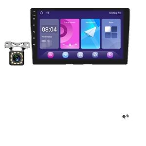 SupplySwap Bil Stereo Radio, Android GPS, Touch Skærm, 9 tommer med 12 LED