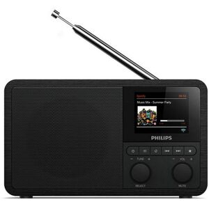 Philips TAPR802/12 DAB+ internetradio Sort