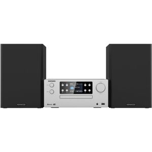 Kenwood M-925DAB-S Minianlæg med Bluetooth og DAB+ (Sølv)