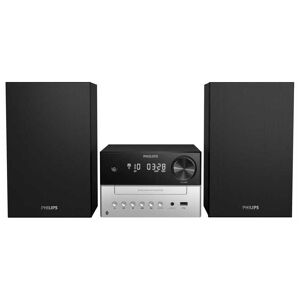 Philips TAM3205 Home audio micro system 18 W Sort, Sølv
