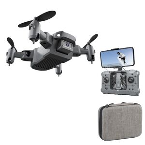 SupplySwap Mini Drone, Professionelt 4K HD-kamera, WiFi FPV RC, Grå 4K 3B Taske, Frankrig