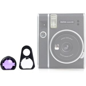 My Store 2 in 1 Selfie Portrait Purple Color Filter Set for FUJIFILM Instax mini 40