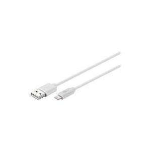 Wentronic Goobay USB opladnings- og synkroniseringskabel, hvid, 3 m - MFi lade- og synkroniseringskabel til Apple iPhone/iPad (hvid) (72909)