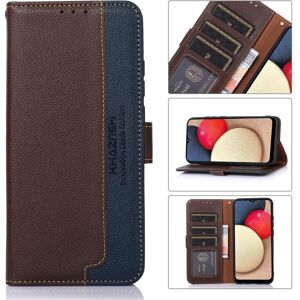 My Store For Xiaomi 13T / Redmi K60 Ultra KHAZNEH Litchi Texture Leather RFID Phone Case(Brown)