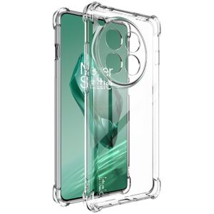 For OnePlus 12 5G imak Shockproof Airbag TPU Phone Case(Transparent)