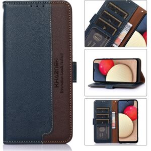 My Store For Asus ROG Phone 8 KHAZNEH Litchi Texture Leather RFID Phone Case(Blue)