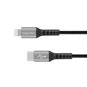 KrügerMatz USB Type C kabel - Lightning C94 MFi stik 1 m Kruger&Matz