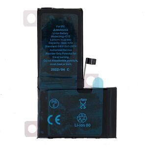 MTK Til iPhone X 3.81V 3000mAh Li-ion-batteri med tape-klistermærke