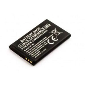 CoreParts batteri til mobil 3,3Wh Li-ion 3,7V 900mAh Nokia