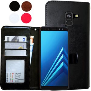 StarGadgets Samsung Galaxy A8 2018 - PU Leather Wallet Case/Wallet