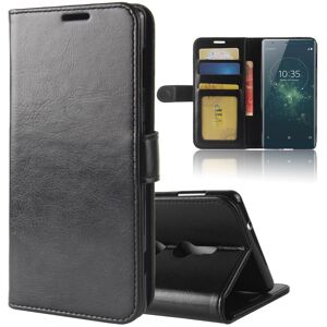 MTK Wallet Mobiltelefon Taske til Sony Xperia XZ2 - Sort