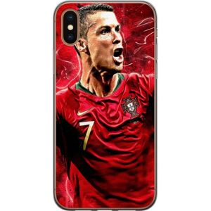 Generic Apple iPhone X Gennemsigtig cover Cristiano Ronaldo