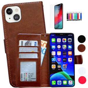 StarGadgets iPhone 13 - PU Leather Wallet Case