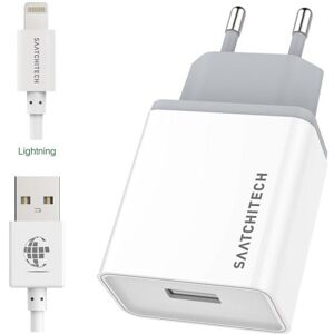 SAATCHITECH Universal USB oplader & lightning kabel til iPhone/iPad.10W/2.1A