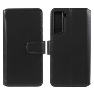 Nordic Covers Samsung Galaxy S21 Etui Essential Leather Raven Black