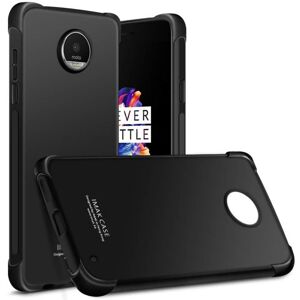 CaseOnline IMAK Shockproof silikone cover Motorola Moto Z2 Play (XT1710) : farve - sort