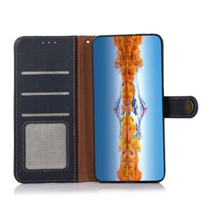 CaseOnline Wallet 3-kort læder RFID Sony Xperia 1 IV - Blå