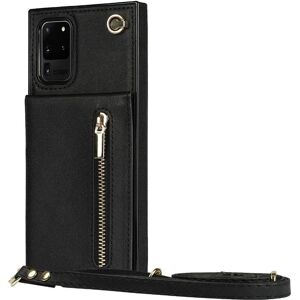 CaseOnline Zipper halskæde etui Samsung Galaxy S20 Ultra - Sort