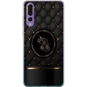 Generic Huawei P20 Pro Cover / Mobilcover - Luksus Enhjørning