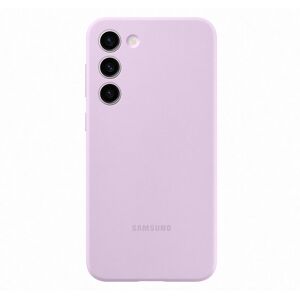 Samsung Original Galaxy S23 Plus Cover Silicone Cover Lavender