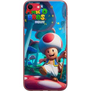 Generic Apple iPhone SE (2022) Gennemsigtig cover Super Mario Bros