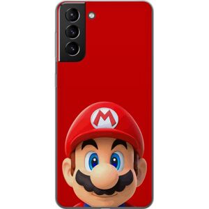 Generic Samsung Galaxy S21+ 5G Gennemsigtig cover Super Mario Bros