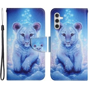 Generic Wonderland Samsung Galaxy A34 5G Flip Etui - Leopard