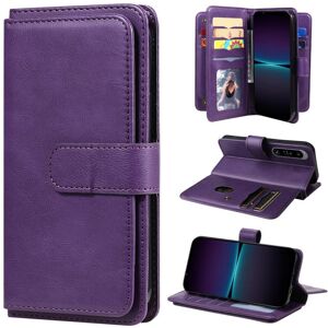 Generic 10-slot Pung Etui til Sony Xperia 1 IV - Lilla