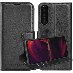 CADORABO Sony Xperia 5 III Pungetui Cover Case (Sort)