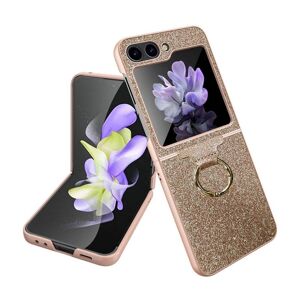 CaseOnline Glitter Ring Cover Samsung Galaxy Z Flip 5 - Guld