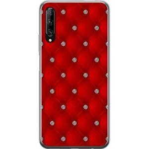 Generic Huawei P smart Pro 2019 Gennemsigtig cover Rød luksus