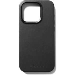 Mujjo iPhone 15 Pro Cover Full Leather Case MagSafe Sort