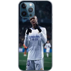 Generic Apple iPhone 12 Pro Gennemsigtig cover Vinícius Júnior (Real Madrid)