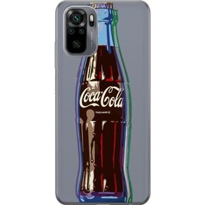 Generic Xiaomi Redmi Note 10 Gennemsigtig cover Coca Cola