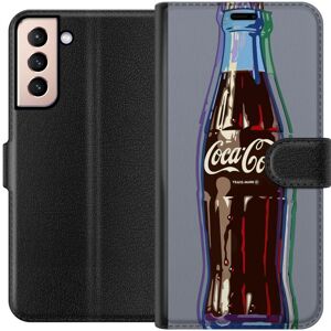 Generic Samsung Galaxy S21 Tegnebogsetui Coca Cola