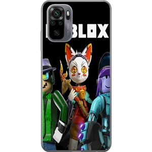 Generic Xiaomi Redmi Note 10 Gennemsigtig cover Roblox