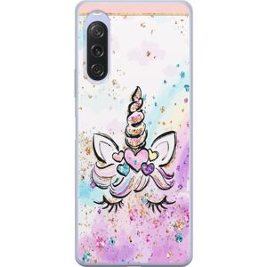 Generic Sony Xperia 10 V Gennemsigtig cover Unicorn