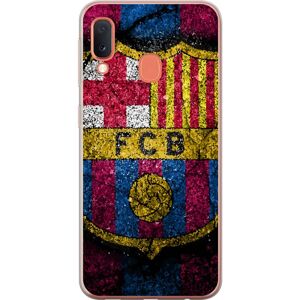 Generic Samsung Galaxy A20e Gennemsigtig cover FC Barcelona