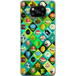 Generic Xiaomi Poco X3 NFC Gennemsigtig cover Super Mario