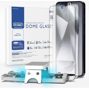 Whitestone Dome Samsung Galaxy S24 Skærmbeskytter Dome Glass 2-pak