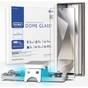 Whitestone Dome Samsung Galaxy S24 Ultra Skærmbeskytter Dome Glass 2-pak