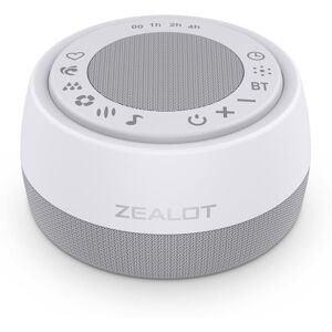 Zealot Z5 White Noise Wireless Bluetooth Speaker(White)