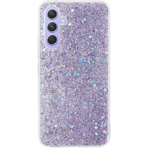 Nordic Covers Samsung Galaxy A55 Cover Sparkle Series Lilac Purple