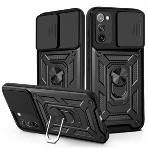 MediaTronixs Case Shockproof ARMOUR Stand Phone Cover Samsung Galaxy S24 Ultra Black